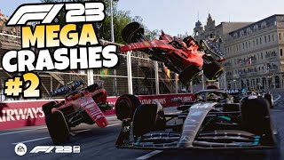 F1 23 MEGA CRASHES #2