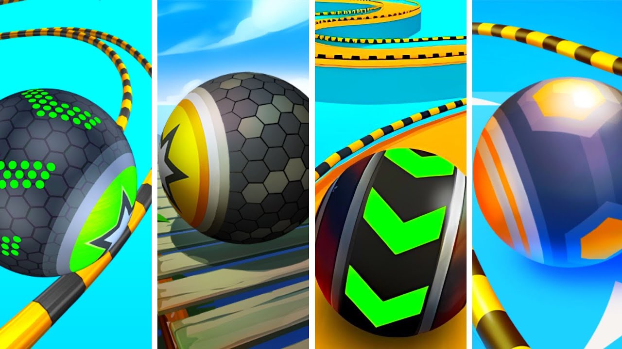 Going Balls vs Rollance vs Fast Ball Jump vs Action Balls - All level ...