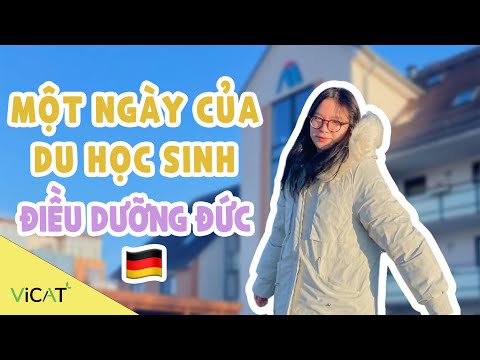 Video Một ngày của du học sinh ngành điều dưỡng Đức có gì... - youtube