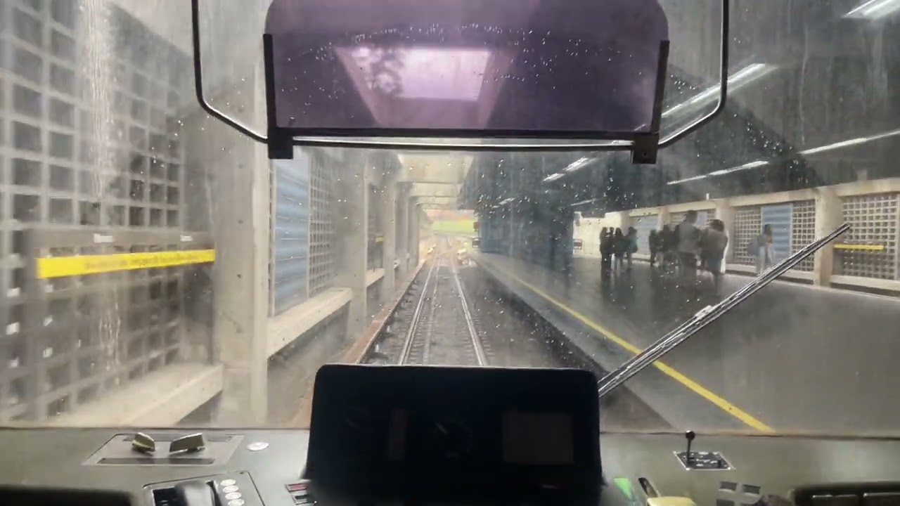 Metro de Caracas Línea 2 Recorrido completo cabina trasera Zoológico - El Silencio