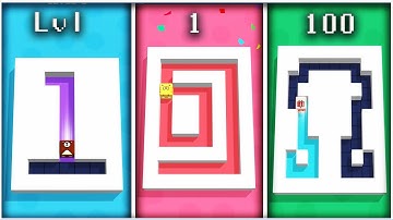 Rolling Cube - Gameplay Walkthrough - Levels 1-100