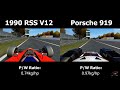 Classic F1 vs Modern LMP1 - Track Tests in Assetto Corsa