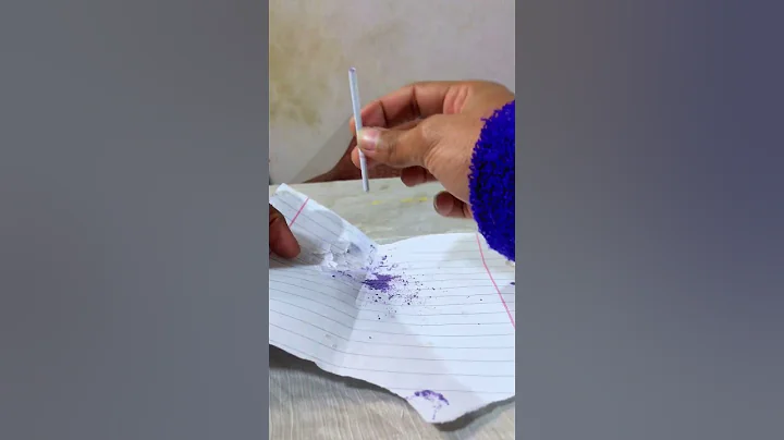 Making paper fuse #shorts #science #experimentshorts #paperfun