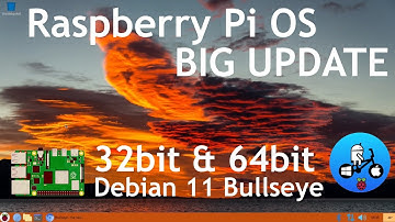 Raspberry Pi OS Big update. Many improvements. Debian 11 Bullseye 64bit & 32bit.