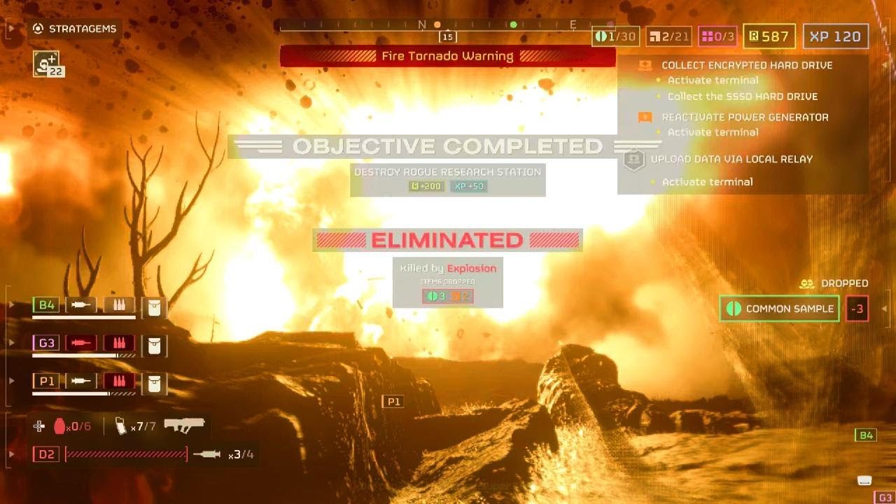 HELLDIVERS 2 Hellbomb test - YouTube
