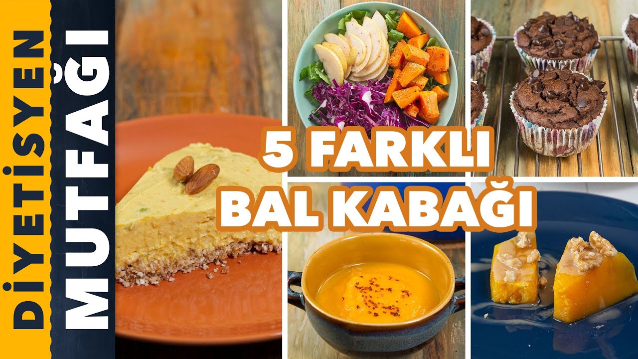 BAL KABAĞI İLE YAPABİLECEĞİNİZ 5 FARKLI TARİF | Diyetisyen Mutfağı