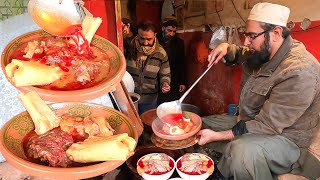 Naiki Bong Paye | Peshawar Famous Nikka ka Paye | Peshawar Bong Paye | Street Food Niaki Siri Paye