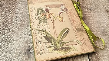 Journal Folio - Using Up Left Over Digitals - Finishing Off Projects - Part 1