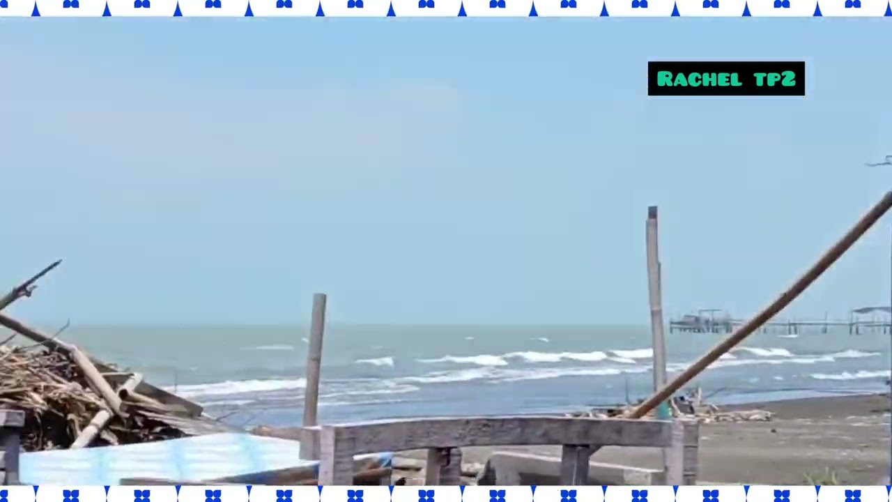 SUASANA TEMPAT WISATA PANTAI WIDURI SESUDAH BANJIR 