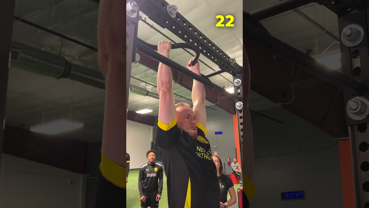 How Many Pull Ups Can Brucey Do? | New Mexico United