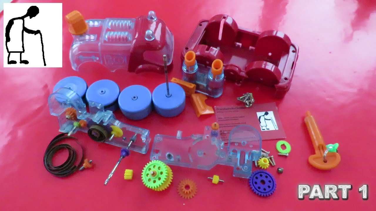 Tear Down Clockwork Toy Car PART 1