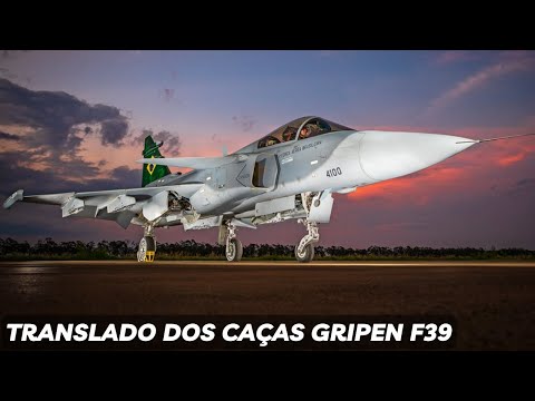 Caças Gripen pelas Ruas até o Aeroporto