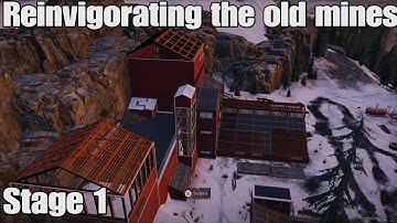 Snowrunner Reinvigorating the old mines Stage 1 Flooded Foothills