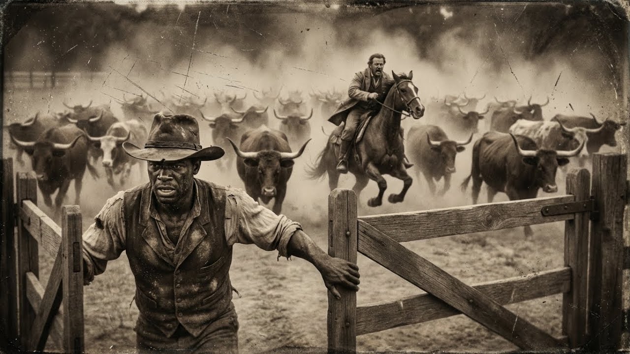 O ESCRAVO 'VAQUEIRO' que guiou o Estouro da Boiada com um assobio: O Atropelamento do Feitor!