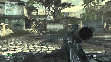 MW3 One Bullet Triple-Kill