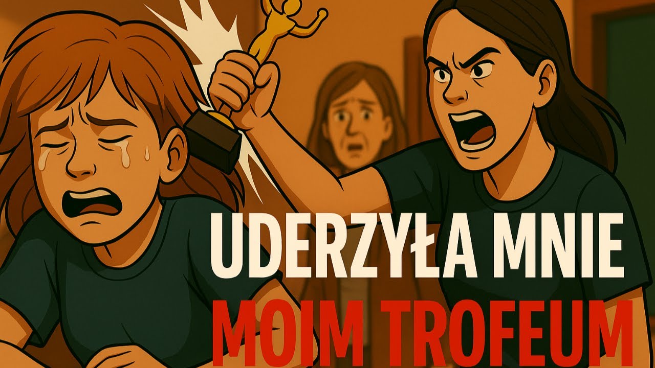 (PEŁNA HISTORIA) Uderzyła Mnie Moim Trofeum😰