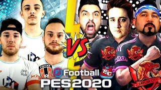 Yilin İlk E-Sporcu Raki̇pleri̇ Efsane Maç Pes 2020 Eki̇p