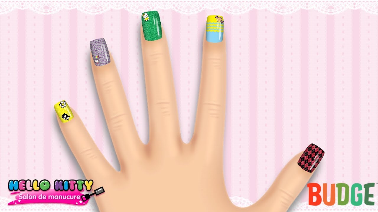 NAIL SALON💝💖💟💞💕####salon manucure Hello Kitty.#game.العاب بنات NAIL SALON💝💖💟💞💕####salon manucure Hello Kitty.#game.العاب بنات