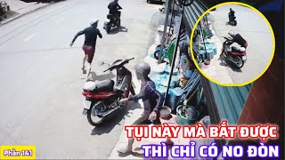 Two young men stealing motorbikes were discovered part 141