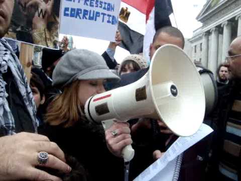 IPSC Chairperson Freda Hughes speaks at Rally in S...