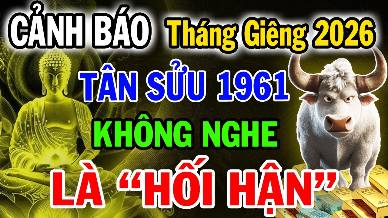 TIN SỐC ĐẦU NĂM: Tân Sửu 1961 Tháng 1 Trả Nghiệp Âm, Bị Hại Ngầm Biết Muộn Hối Hận Cả Đời