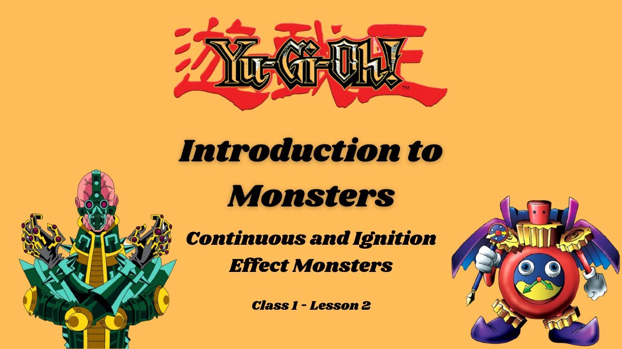 YuGiOh! Duel Academy Introduction to Monsters Continuous and
