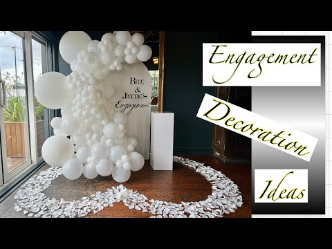 Engagement Balloon Decoration Ideas
