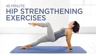 45 min Hip Strengthening Exercises | Hip Pain Relief