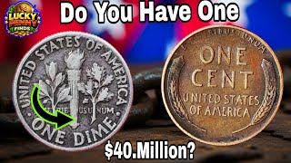 Do NOT Spend These Coins! Top 3 Rare Pennies & Dimes Worth Over $300,000 💰 Hidden Treasure Alert! Wealth