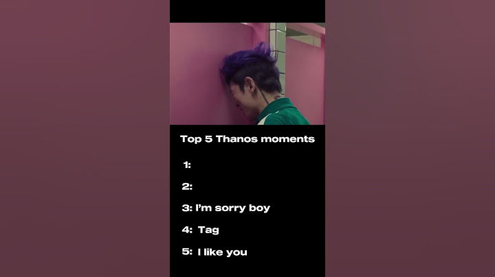 Top 5 Thanos moments #jordanohlr #squidgame #squidgame2 #thanos