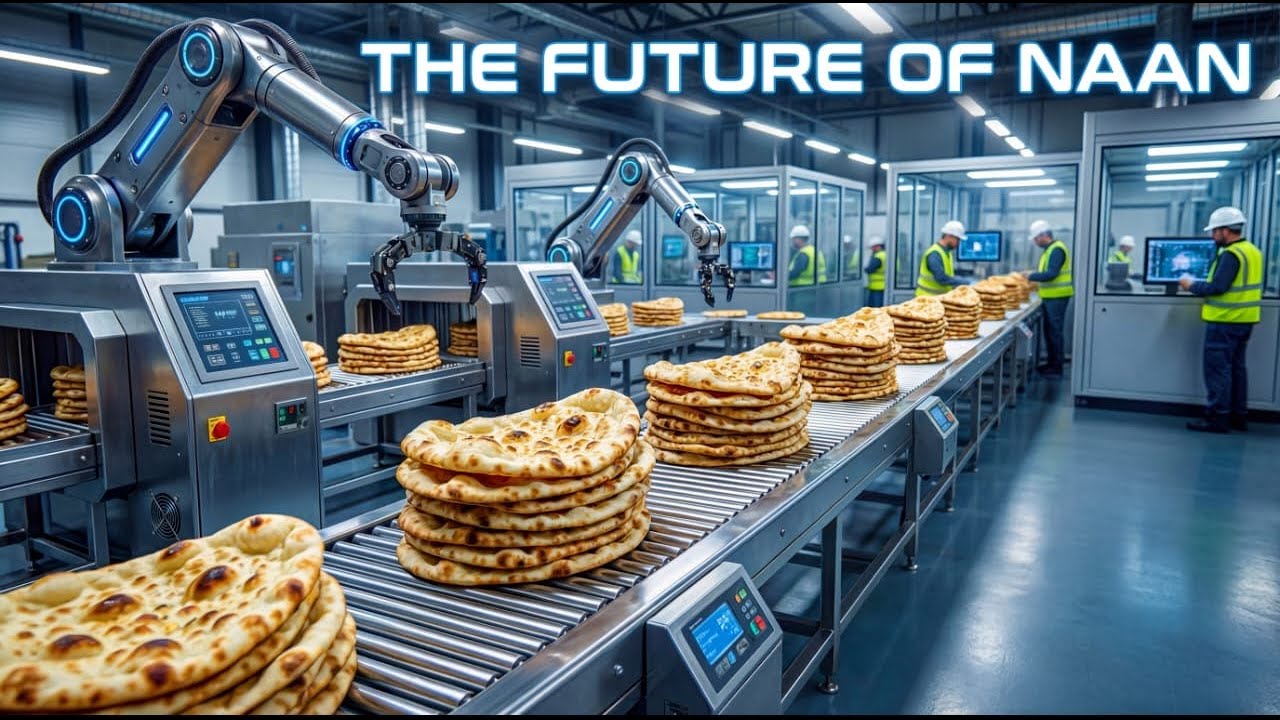 Inside a Modern Chapati Factory | How India’s Iconic Flatbread Is Mass-Produced