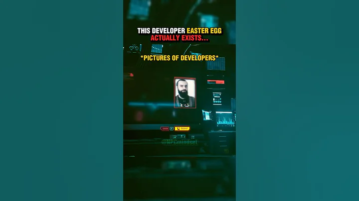 This Developer Easter Egg Really Exists #shorts #cyberpunk