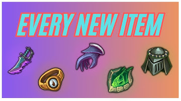 ALL NEW ITEMS COMING IN PATCH 1.10 | PREDECESSOR UPDATE!