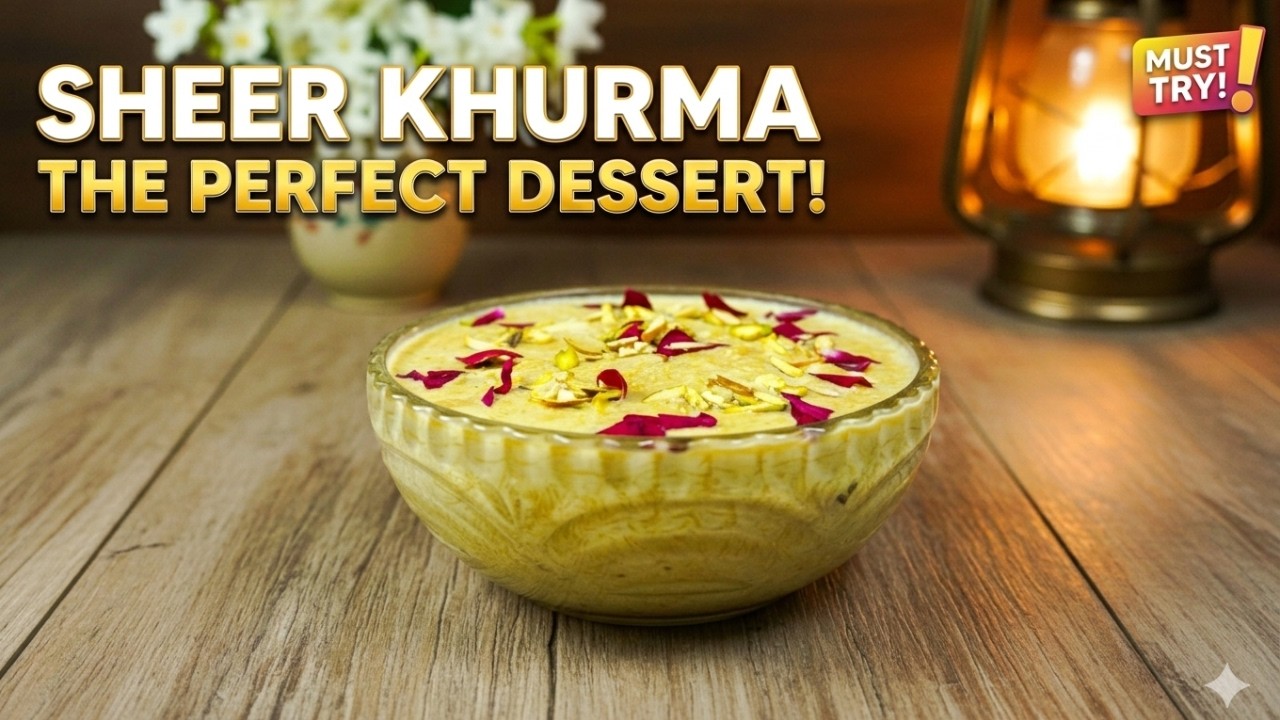 Eid-ul-Fitr is incomplete without the legendary aroma of Lucknow-style Sheer Khurma! 🥣✨ #video