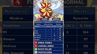 Estrategia Pokémon | Mega Pyroar (VGC) #pokemon