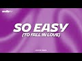 SO EASY TO FALL IN LOVE OLIVIA DEAN