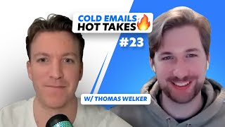 Getting 20% Reply Rates, Landing MAJOR Clients + Cold Email Sauce w/Thomas Welker | CEHT#23