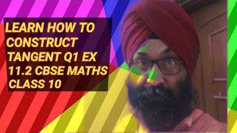 EX 11.2 Q1 CONSTRUCTION NCERT CBSE CLASS 10 MATHS