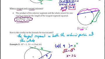 14.2 Secant Segment Lengths - Video Lesson