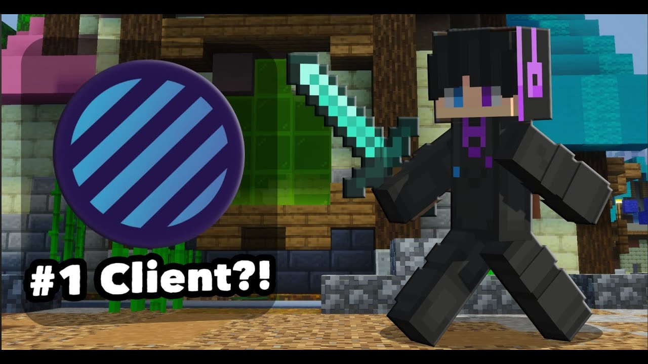 One Client Minecraft I tried out Latite Client(#1 Client) In Minecraft Bedrock Edition ...