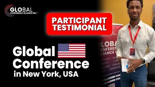Participant Testimonial | International Conference in USA | Conference in New York, June 07-09, 2024