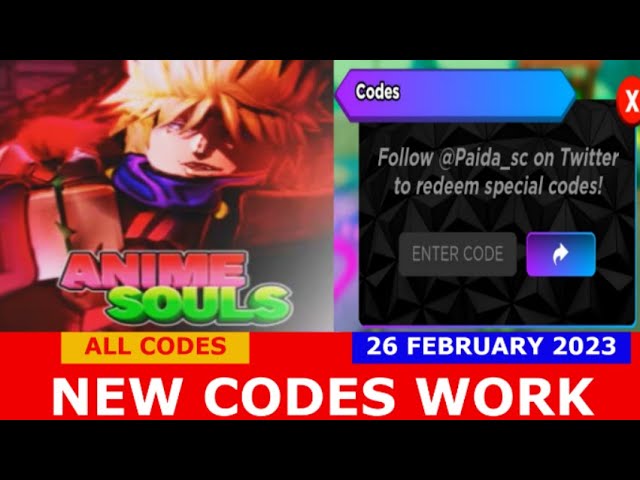 NEW UPDATE CODES [UPD 6] Anime Souls Simulator ROBLOX, ALL CODES