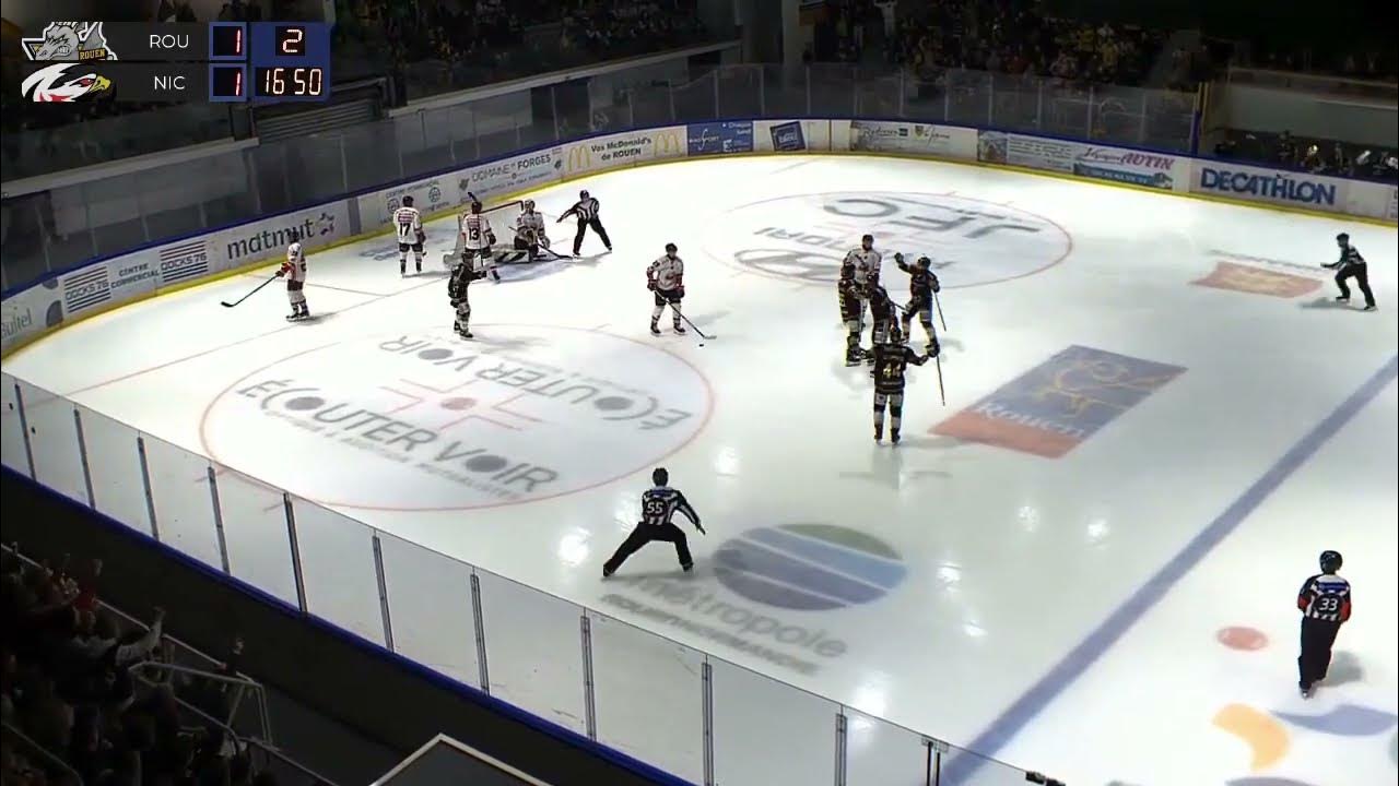 Kristaps Sotnieks Goal vs Aigles de Nice 16.03.2025 Ligue Magnus Play