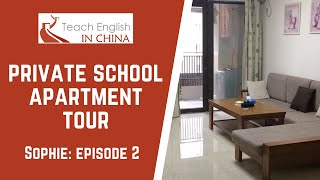 Private school teacher apartment tour