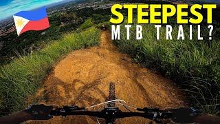 PHILIPPINES STEEPEST MTB TRAIL I'VE RIDDEN (Trail Ride #1)