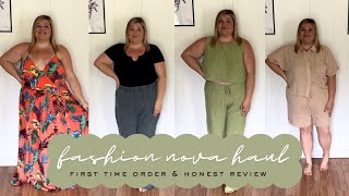 First Time Trying Fashion Nova Curve On An Apple Shaped Body