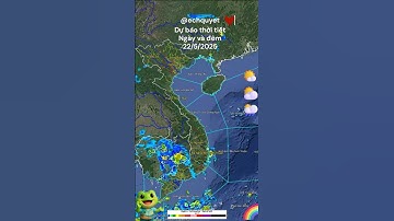 Tây Bắc bộ thời tiết hôm nay có đẹp? Dự báo thời tiết ngày 22/5/2025 #echquyet #forecast