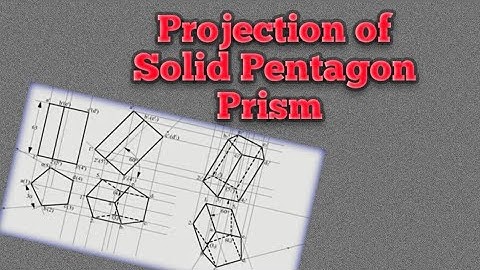 Projection of Solids Prism Part-1#Projectionofsolids#Prism