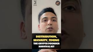 Distribution, security, timing: the crypto founder survival kit  Web3Founders #CryptoStartup