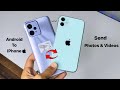 How to Share photos & videos on iPhone to Android || How to transfer photos from iPhone to android